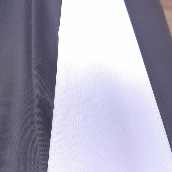 Vintage Knight McQuay Norris Large Black And White Golf Umbrella READ - Picture 3 of 10